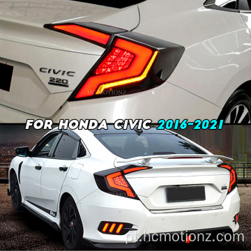 HCMOTIONZ 2016-2021 Luzes traseiras do Honda Civic